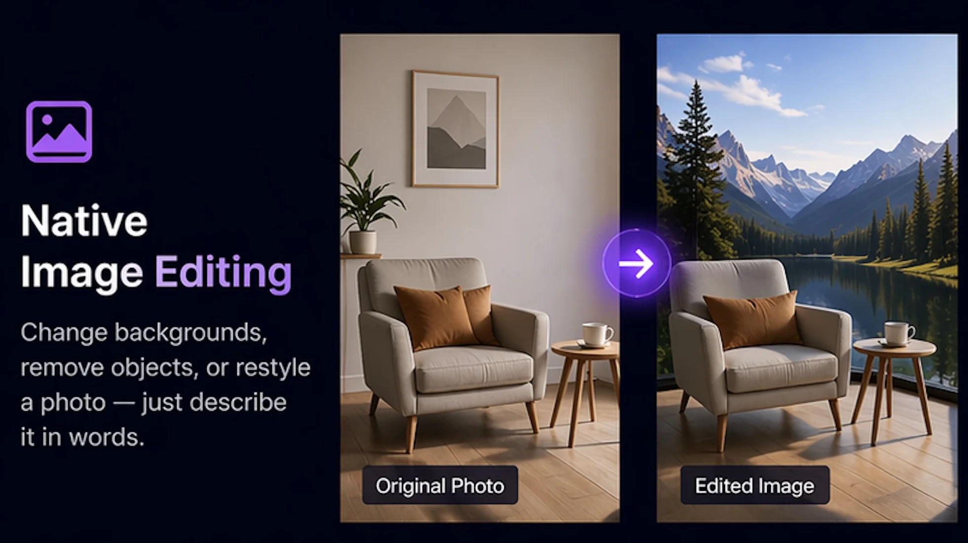 Native Image Editing